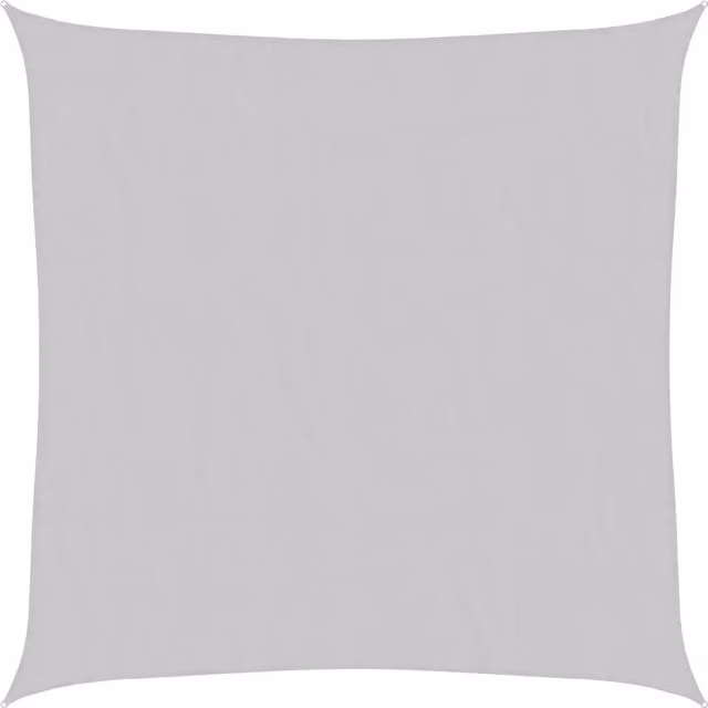 Vela Parasole | Telo Ombra | Vela da ombra Grigio Chiaro 7x7 m 100% Poliestere Oxford