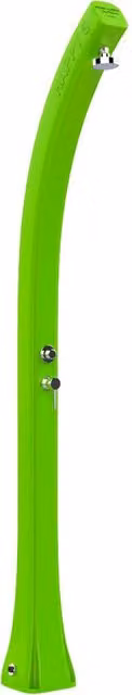 Doccia Solare da Giardino 28L Miscelatore Temporizzato Arkema Happy Beach Verde