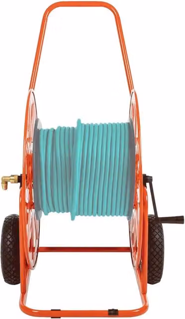 Carrello Avvolgitubo per Tubo Flessibile 140 m 3/4" in Acciaio CFW3925206