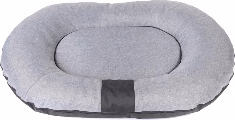 Letto per cani Ponton "Comfort" - 130x100 cm - ovale, antigraffio e idrorepellente | Zona notte per cani Divano per cani Cuscino per cani | PillowPrim