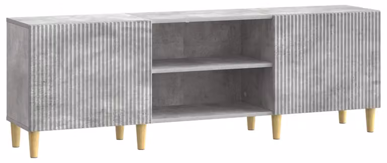 Mobile TV Grigio Cemento 150 x 31 x 50 cm Legno ingegnerizzato