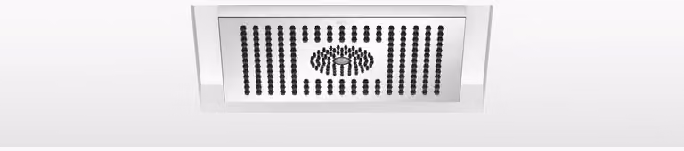 Douche de pluie Dornbracht pour montage au plafond, avec éclairage LED, 300x240mm, 28044980-00, 28044980-00