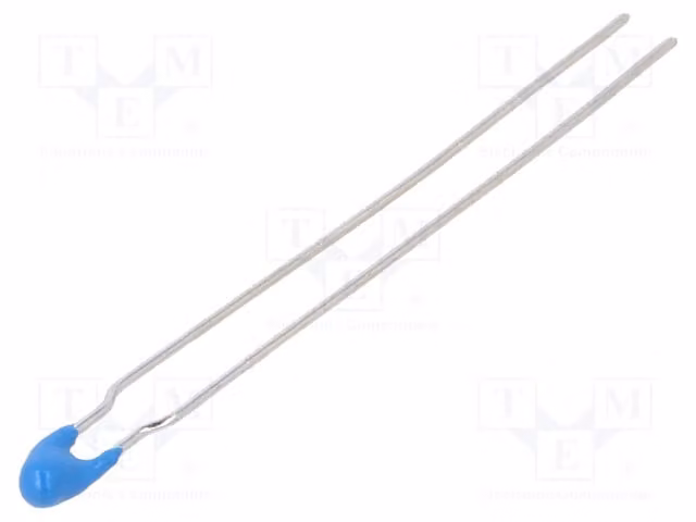 Termistore NTC; 12kΩ; montaggio a foro passante (THT); 3740K; -40÷125°C; ±1%; TT7-12KC4-2 NTC. Sensore - Termistori a foro passante