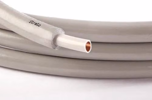 Tubo Multistrato SCTubes STRATO Isolato per Riscaldamento in Rame Grigio 32 x 3 mm 25 Metri
