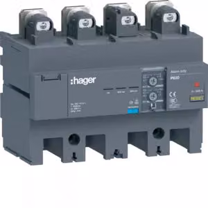 Hager FI-Block Alarm P630 4P 570 A, regolazione interna, HBW630L