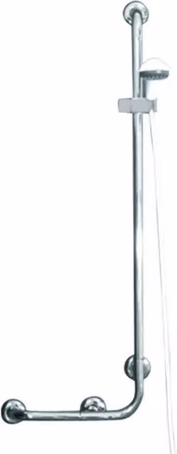 Maniglia 40x120 inox con saliscendi goman