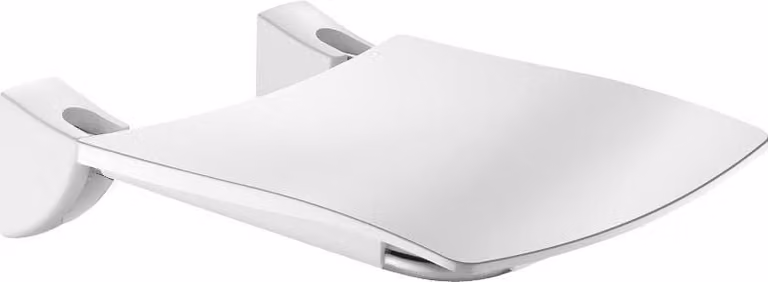Sedile doccia Delabie comfort pieghevole in acciaio inox satinato