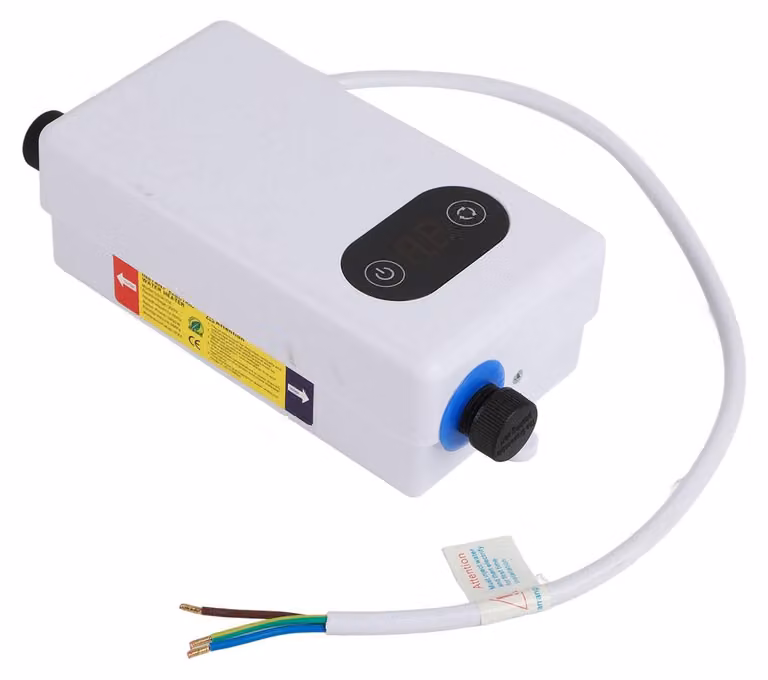 Scaldabagno elettrico istantaneo da 3400 W, in acciaio inossidabile, grado di protezione IPX4, per cucina e bagno