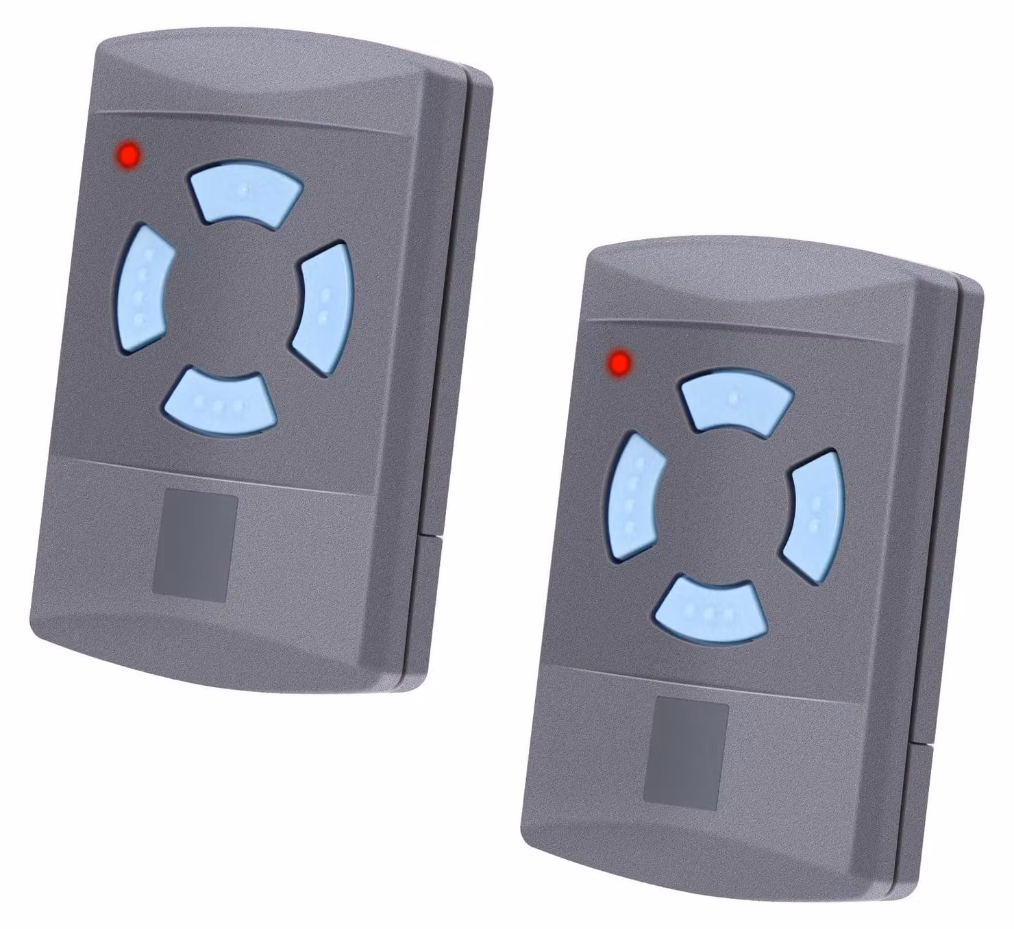 2 pezzi di ricambio per telecomando, apriscatole per garage, frequenza 868,3 MHz, 4 canali
