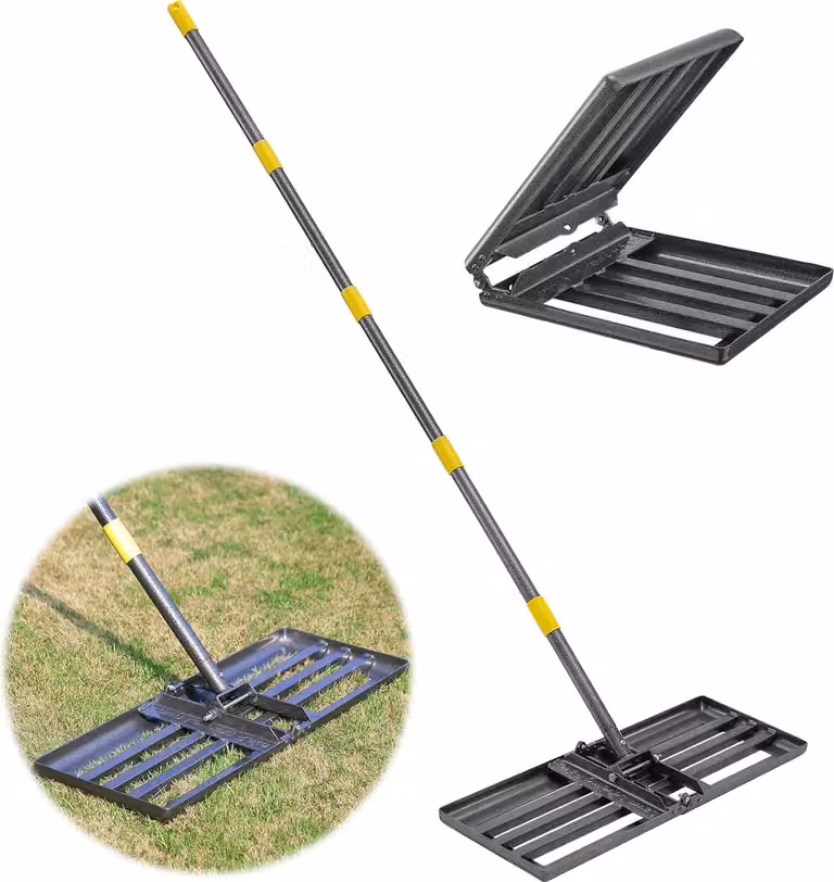 Rastrello per prato - rastrello per prato - rastrello livellatore - rastrello per prato - rastrello livellatore - spatola per prato - livellatore per prato - attrezzo per superfici - attrezzo per giardino - rastrello spatola