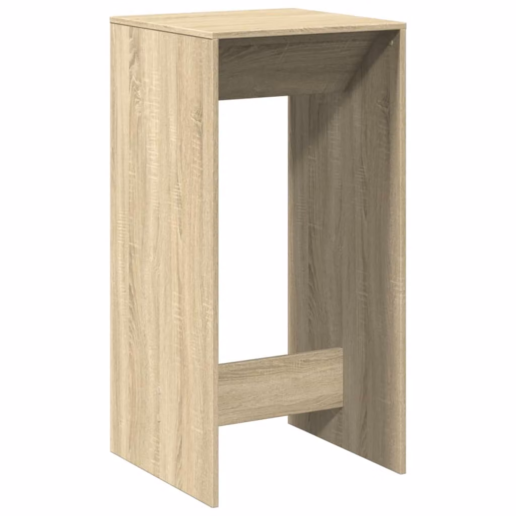 Tavolo da Bar Rovere Sonoma 51x50x103,5 cm in Legno Multistrato