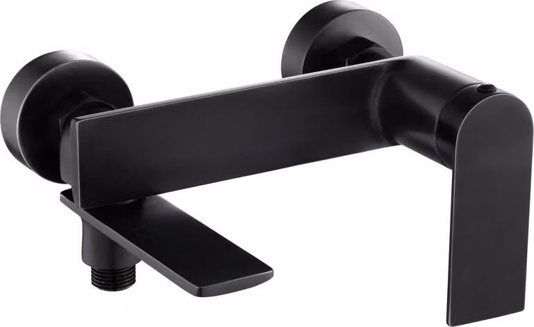 Mexen Zero batteria per vasca, nera - 71130-70