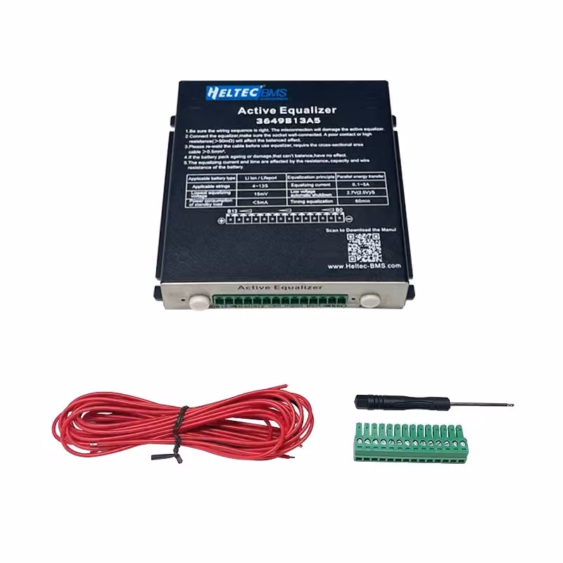 Equalizzatore-bilanciatore attivo, supporta la configurazione 4S-24S, corrente regolabile 5A/8A, 4S-13S 5A con custodia