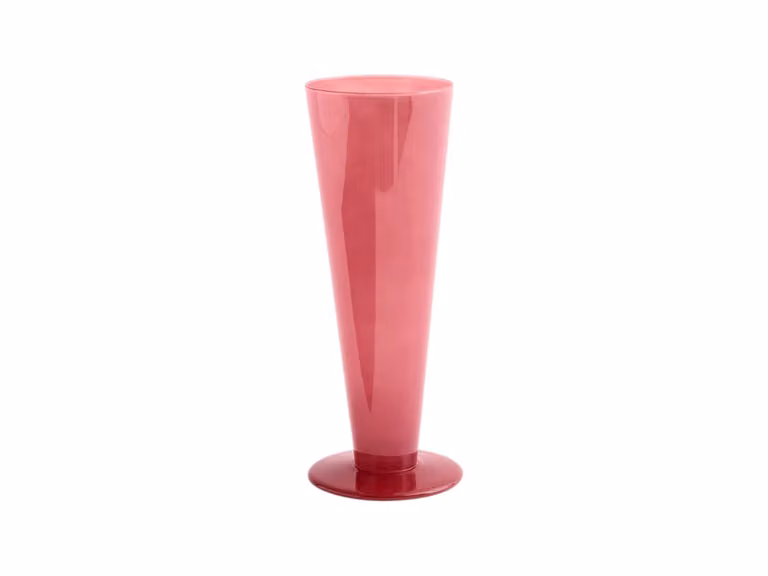 Conical Vaso Medio - Rosa/Rosso Scuro