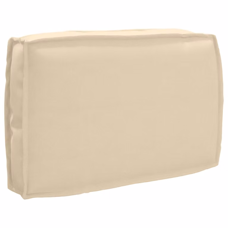 Cuscino beige vidaXL in tessuto Oxford idrorepellente L: 60 cm, P: 40 cm, H: 12 cm