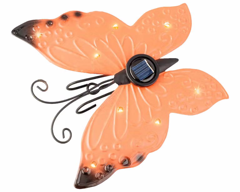 Farfalla solare 17,8x6x4cm modelli assortiti