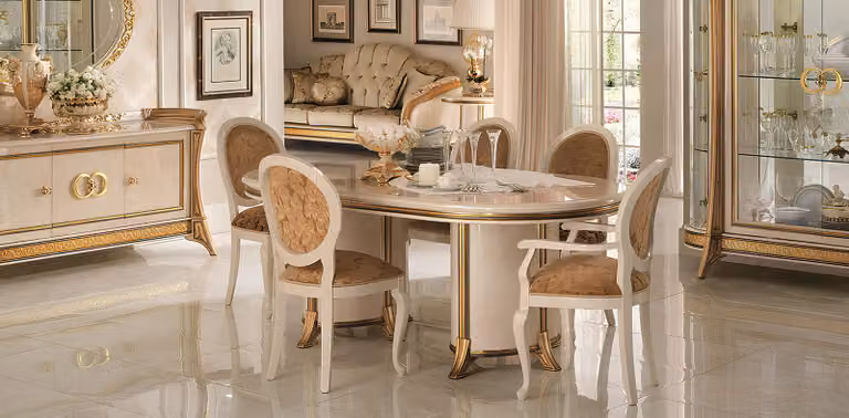 Klassisch Esstisch Tisch Holz Tische arredoclassic Esszimmer  Italy