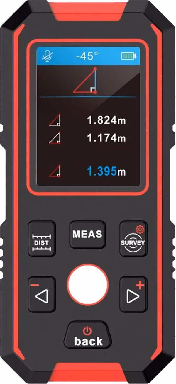 Scanner da parete, rilevamento di metalli, misurazione laser, NF-518S
