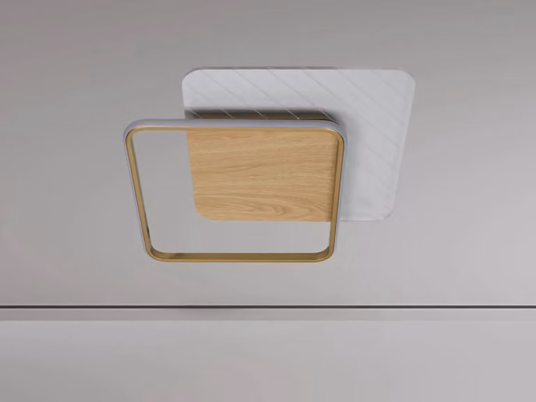 Lampada a soffitto a LED con telecomando, 60W - TB1304/GW