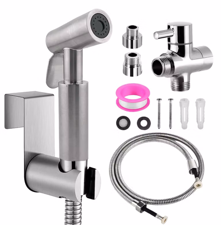 Solidchoice - Doccia manuale per rubinetti bidet con valvola a 3 vie