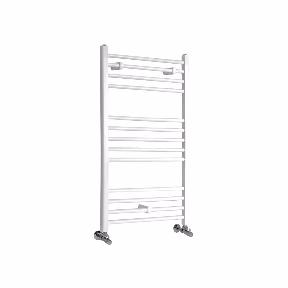 Scaldasalviette di Design Bianco - Termoarredo Bagno Piatto - 1000 x 600mm - 447W - Ive
