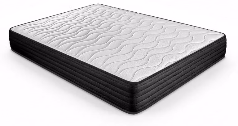 Materassi in memory foam 140x190 cm, reversibili, 20 cm di spessore, di media o elevata rigidità