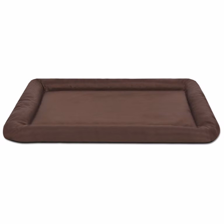 vidaXL Letto per cani taglia XXL Marrone