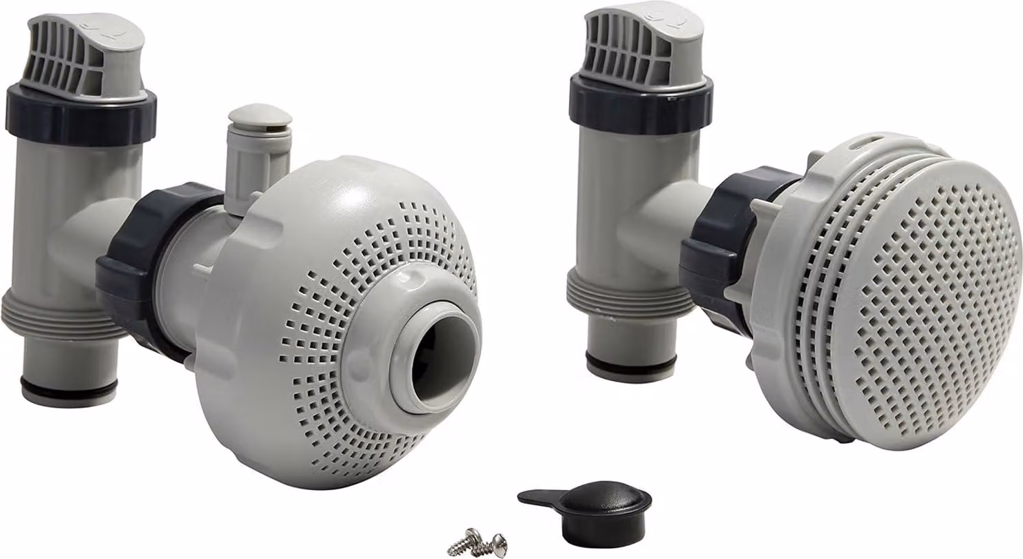 INTEX 26005 - Set di connessioni Ø 38 mm adatto per pompe filtro da 7,3 a 9,2 m³/h