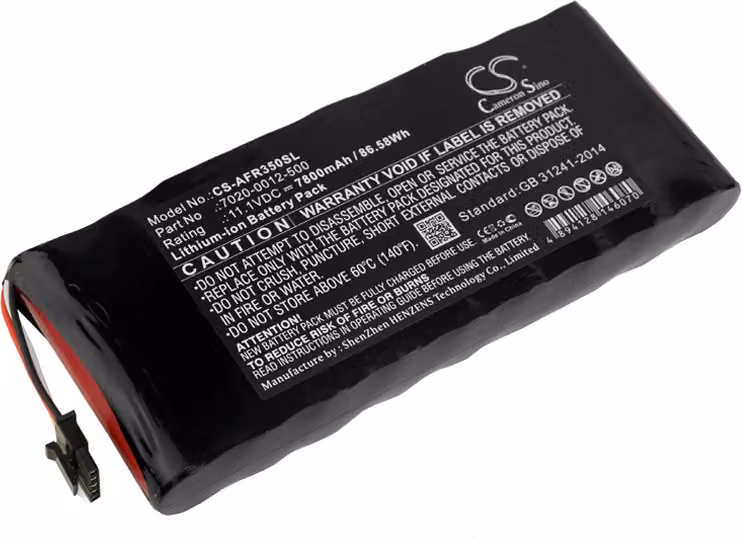 TECHTEK Batteria compatibile con [AeroFlex] 3500A, Cobham AvComm 8800S, IFR 3550R, IFR 4000, IFR 6000, IFR 8800S sostituisce 7020-0012-500