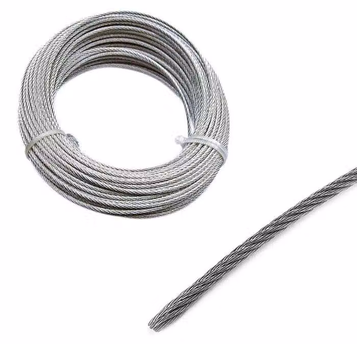 fune acciaio inox ø 3 mm - rotolo 25 mt