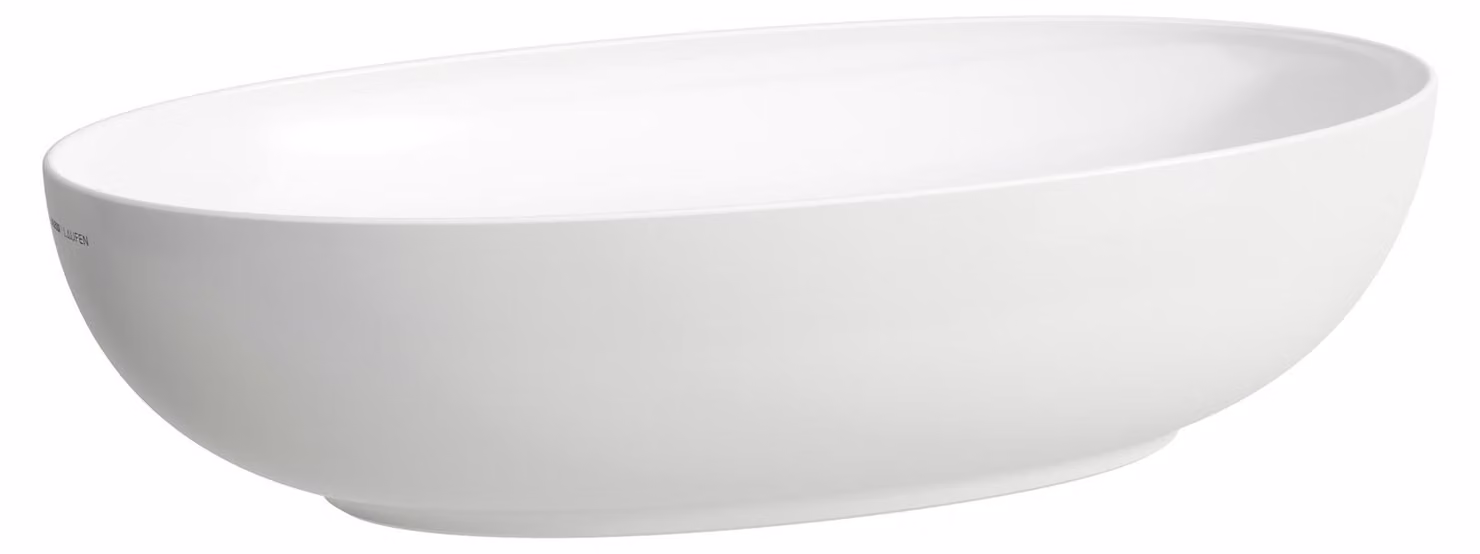 LAUFEN Il Bagno Alessi Vasque, sans trop-plein, 70x38cm, bonde incluse, H8189774001121, H8189774001121