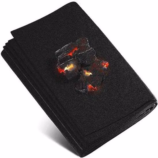Sottopiatto ignifugo 50x50 cm - Resistente al calore fino a 982 °C, ideale come tappetino ignifugo o come base per il barbecue