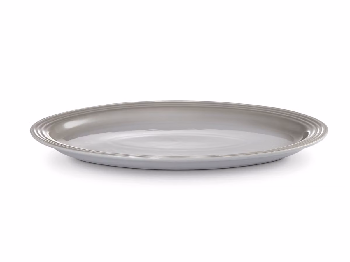 Stoneware Vassoio Ovale - Mist Grey