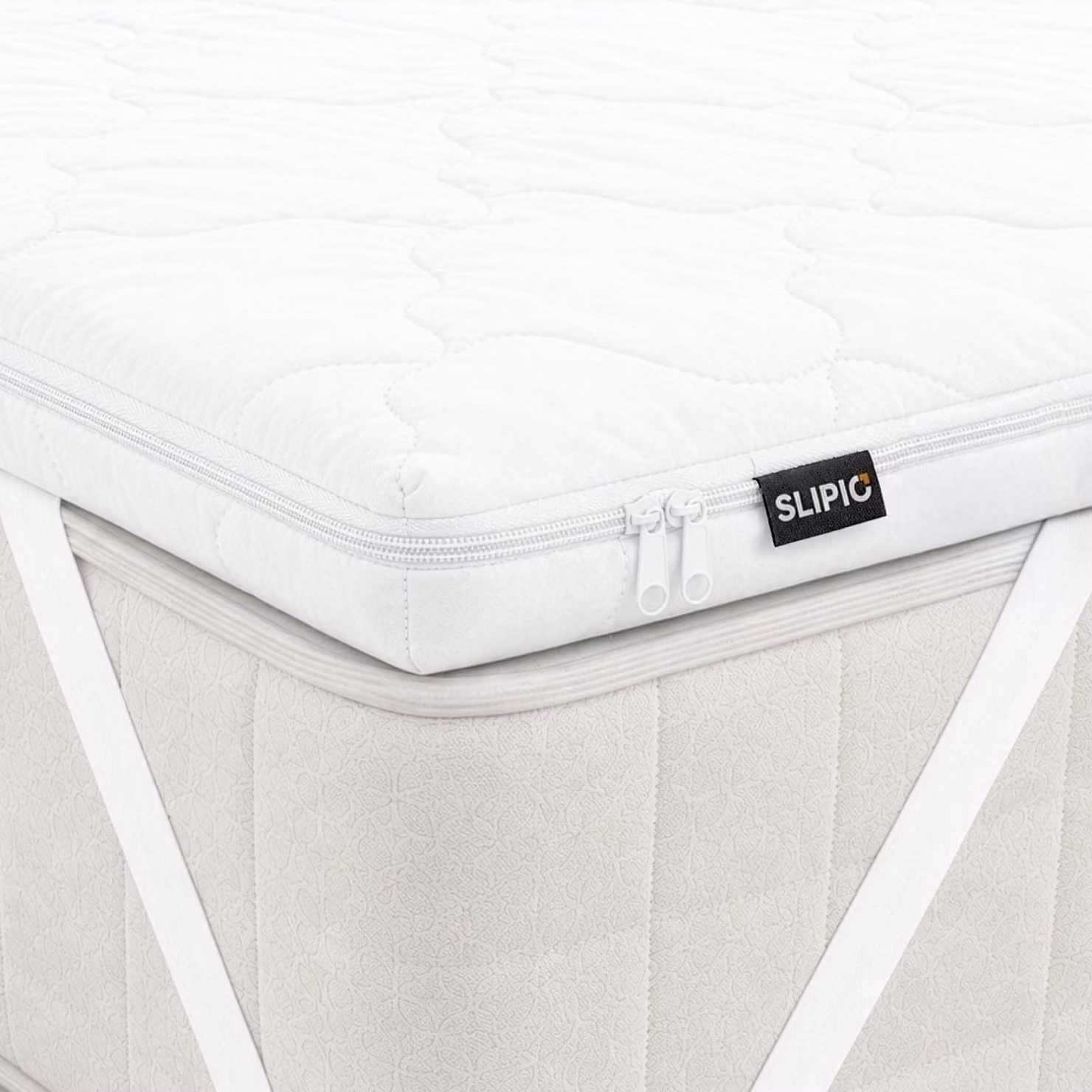 Topper per materasso, dimensioni 130x200 cm, altezza 5 cm, realizzato in schiuma ergonomica, lavabile