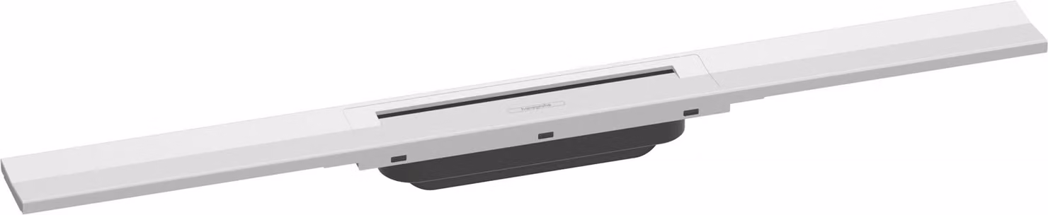 Scarico a pavimento RainDrain Flex 700, bianco opaco, da accorciare, 70 cm
