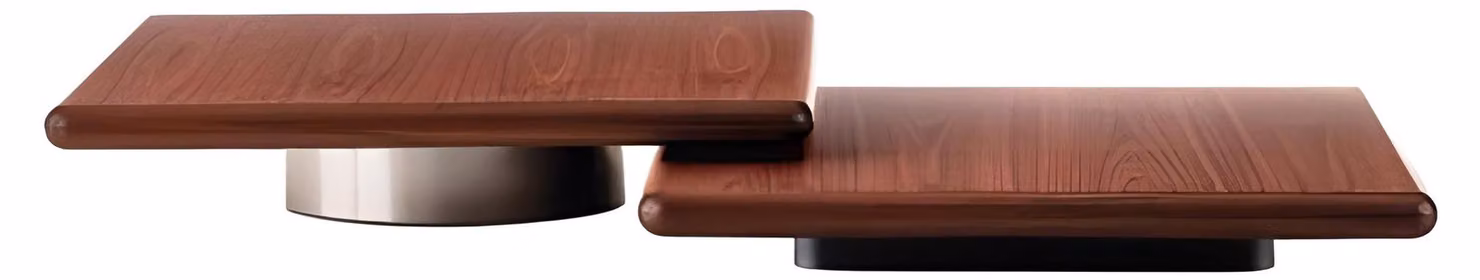 Set di tavolini da salotto di design, esclusivo, composto da 2 tavolini per divano