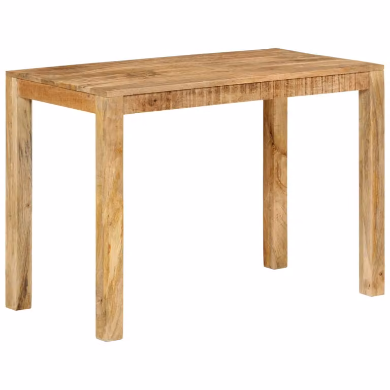 The Living Store Tavolo da pranzo 110x55x76 cm in legno massiccio di mango