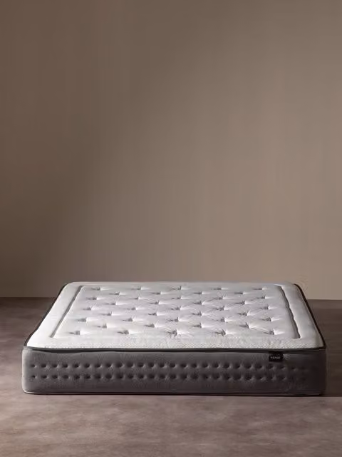 Materasso Eco-Box Kenay Home con molle pocket e regolazione della temperatura, colore bianco, L 160 cm x P 190 cm
