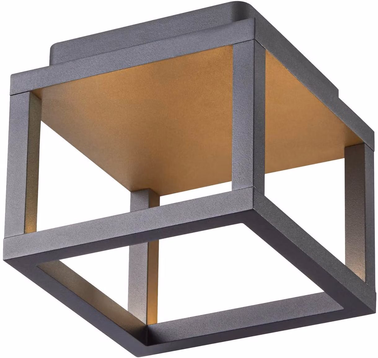 QUADRULO CL, plafoniera LED per esterni antracite