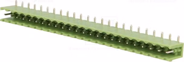 1 x Barra di contatto a scatto, disattivabile. Contatto: 5,08 mm. Corsa: 24. Connettore XY2500R-C(5.08)-24PIN