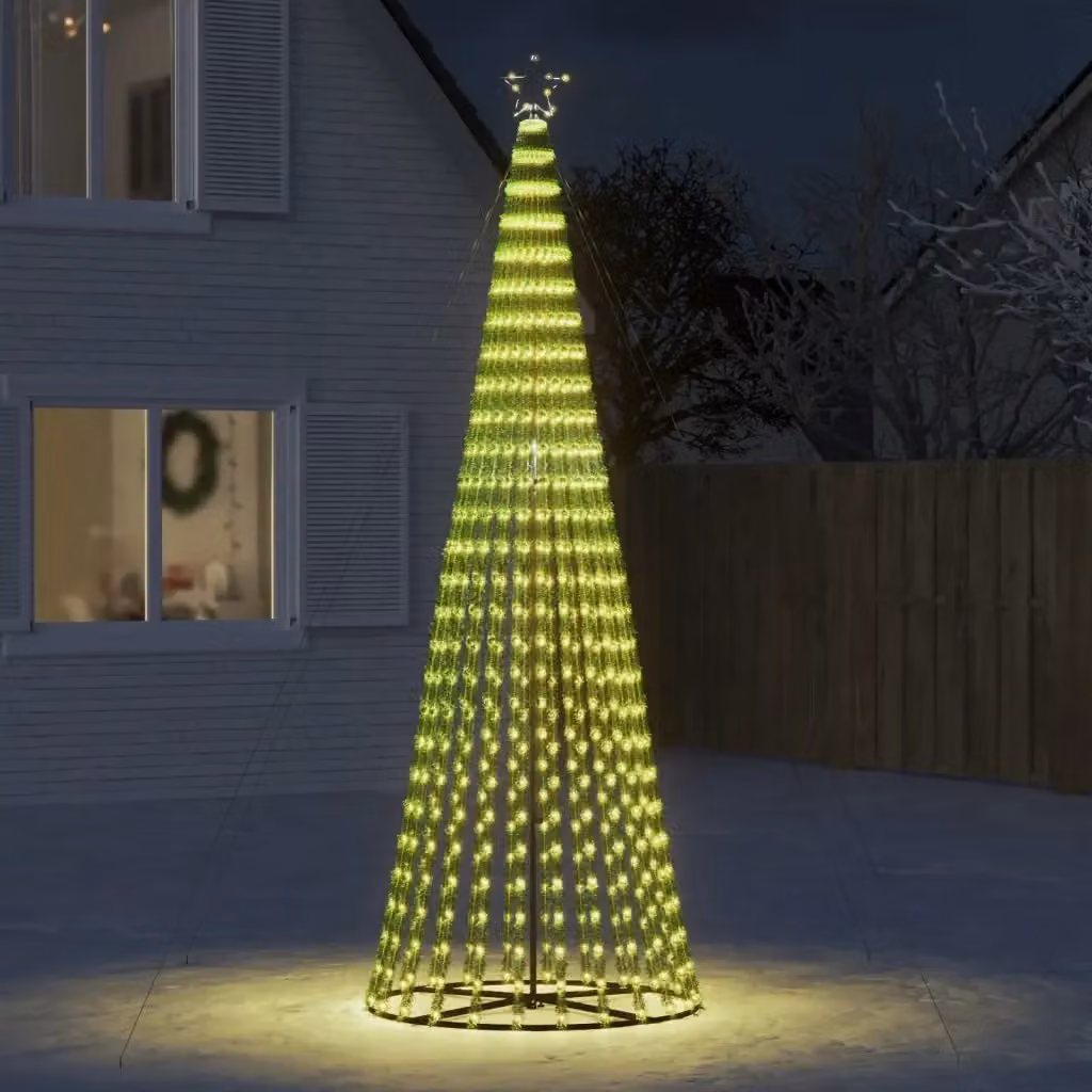 Albero di Natale con 688 LED Bianco Caldo, Colore Verde, Altezza: 300 cm – 2