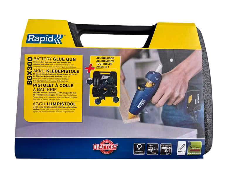 Rapid BGX300 Nero, Blu, Giallo
