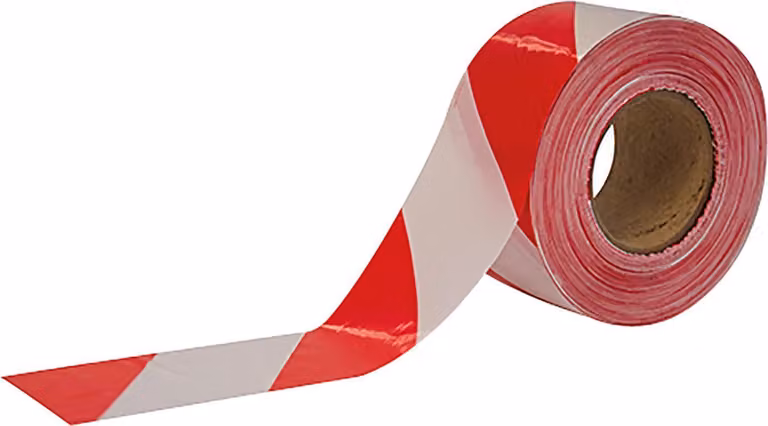 Cimco 182782 Nastro barriera rosso/bianco (L x L) 500 m x 75 mm (182782)