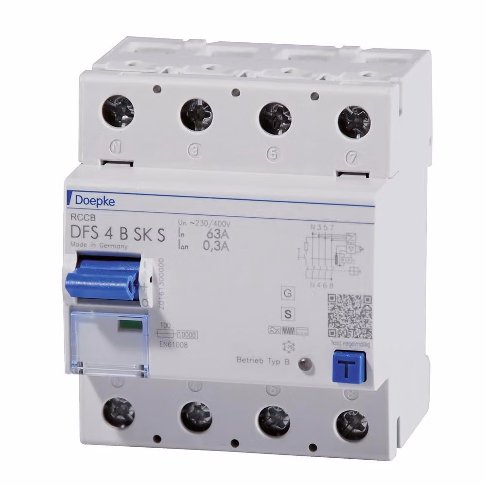 Doepke&Co. Rcd B 4P 440V 63A 0,3A 4Te Reg
