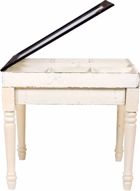 Tavolino con Scomparti H 70 cm