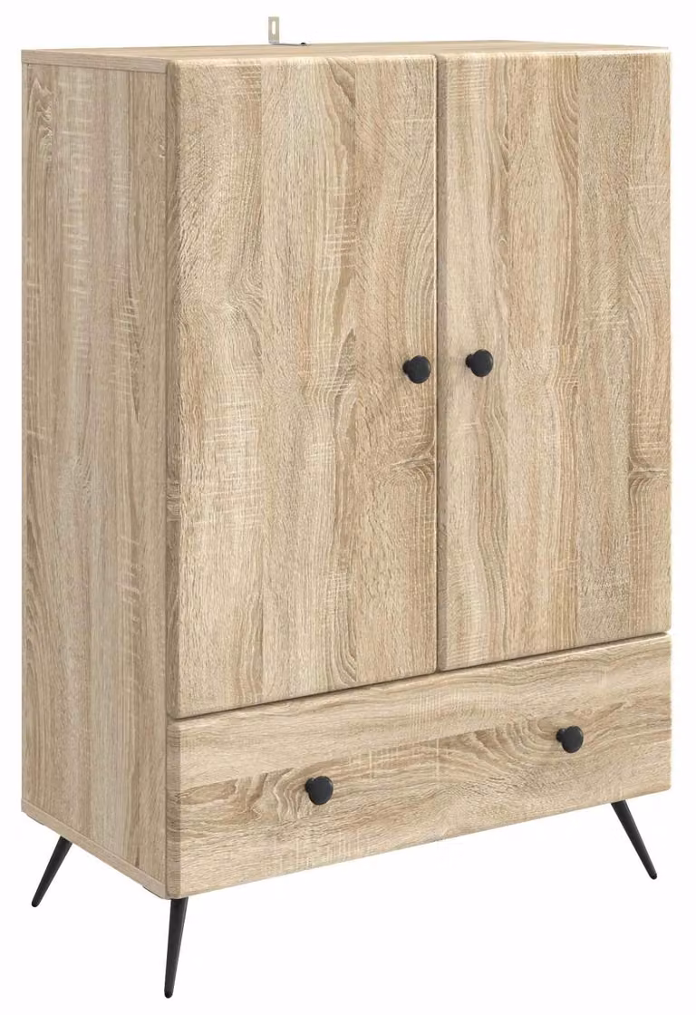 Credenza Rovere Sonoma 66 x 34,5 x 95 cm Legno ingegnerizzato