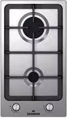 Piano cottura gas 2 zone MATERA F3292VNGCX Inox (30cm)