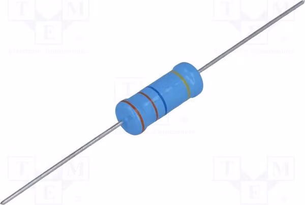 5 resistenze: smalto metallico, tolleranza 5%, tecnologia a foro passante (THT), resistenza 33 MΩ, potenza 1 W, dimensioni 6,8 x 19 mm, coefficiente di temperatura 200 ppm/°C, codice prodotto VR68000003305JAC00