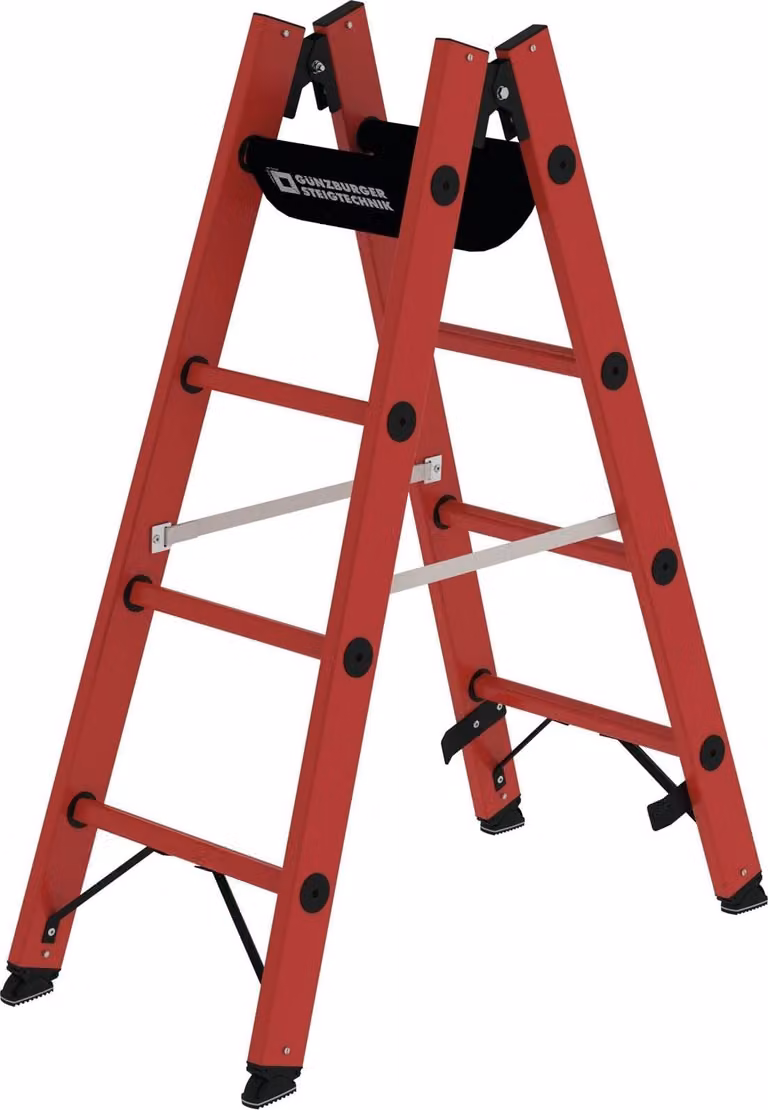 Scaletta a pioli in vetroresina 2x4 pioli