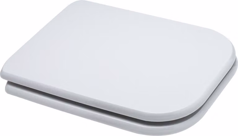 Copriwater compatibile serie conca grigio con cerniere universale